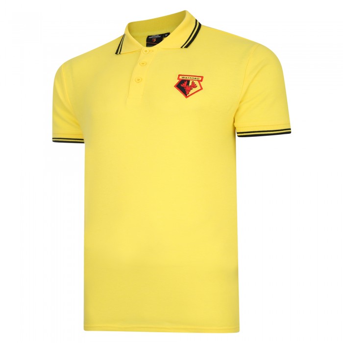 ADULT CORE TIPPED POLO YELLOW