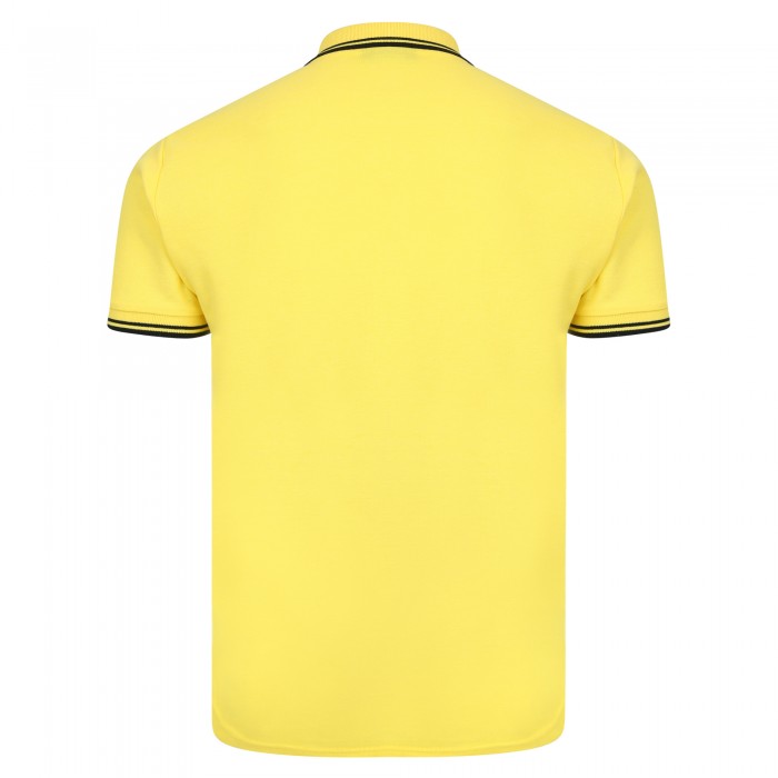 ADULT CORE TIPPED POLO YELLOW