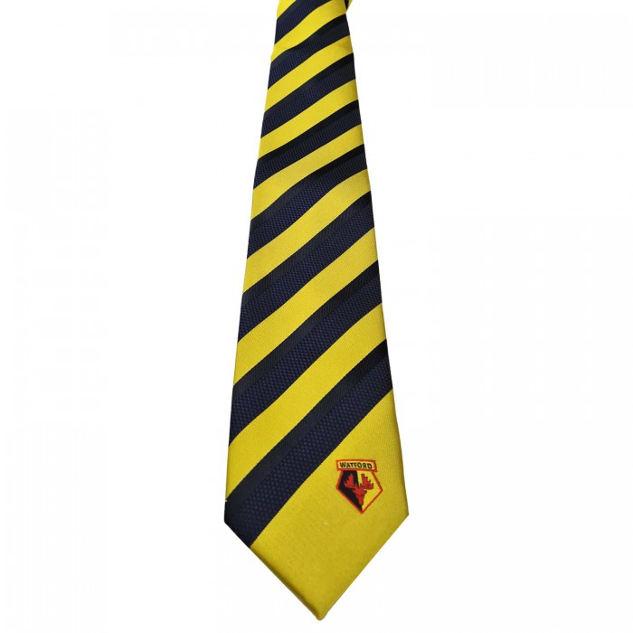 BOLD BLACK AND YELLOW STRIPE TIE