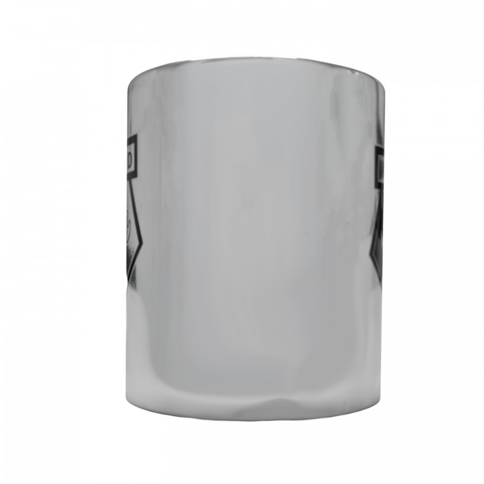 SILVER METALLIC MUG