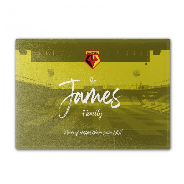 PERSONALISED FAMILY CHOPPING BOARD