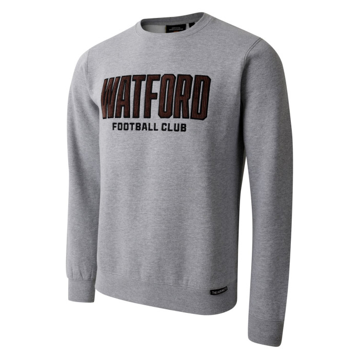 ADULT GREY CORDUROY SWEAT