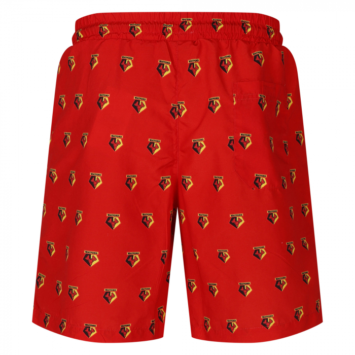ADULT ALL OVER CREST SWIM SHORTS
