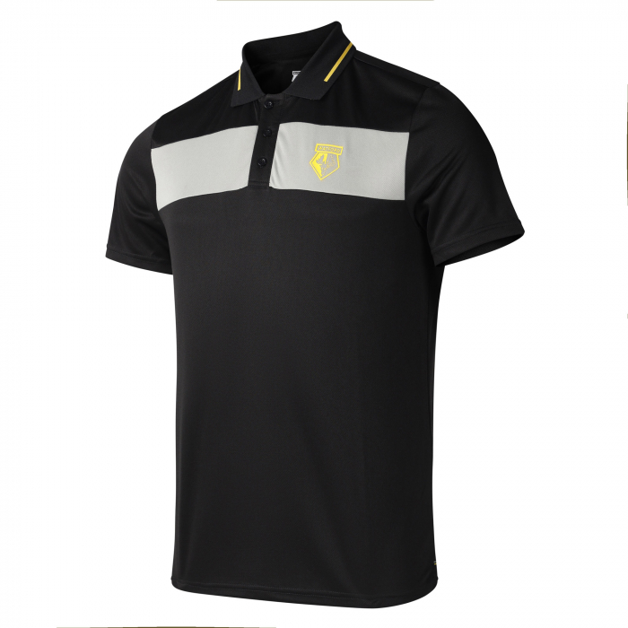SS26 PERFORMANCE GOLF BLACK POLO