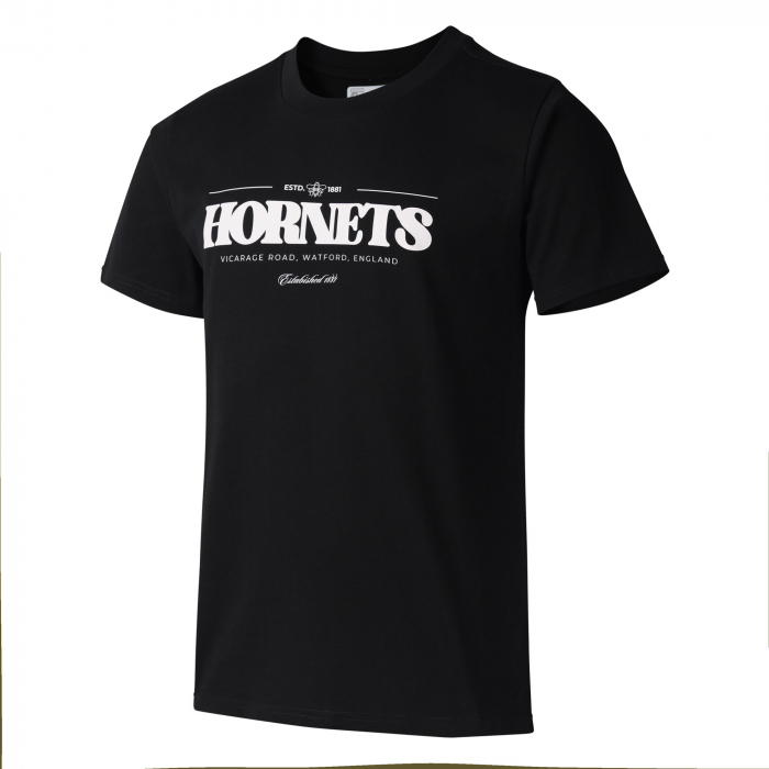 WOMENS LOGO BLACK TEE