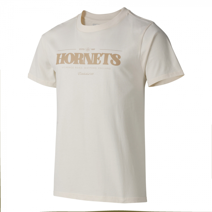 WOMENS LOGO ECRU TEE