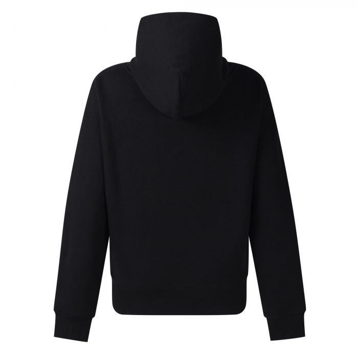 WOMENS LOGO BLACK HOODIE