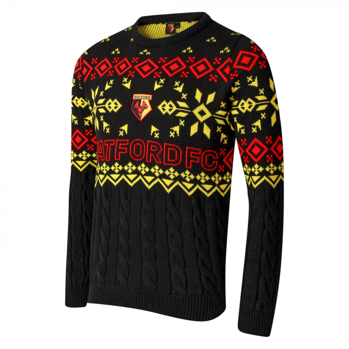 ADULT APRES SKI CABLE CHRISTMAS JUMPER 