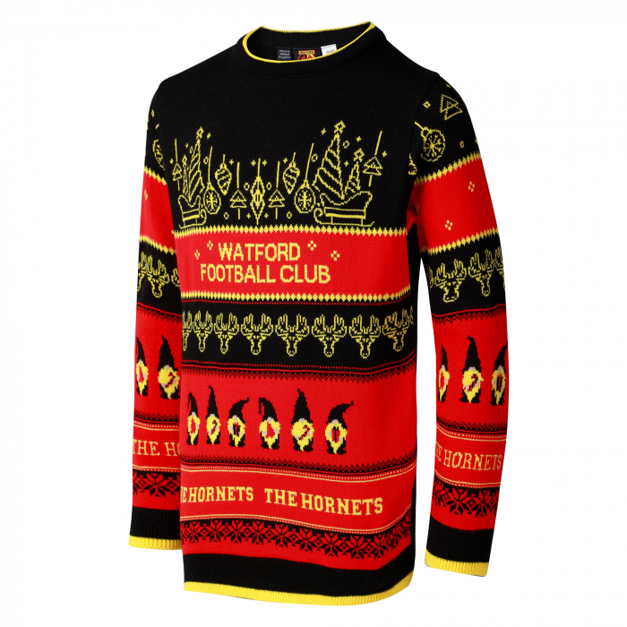 JUNIOR GNOME WRAP CHRISTMAS JUMPER 