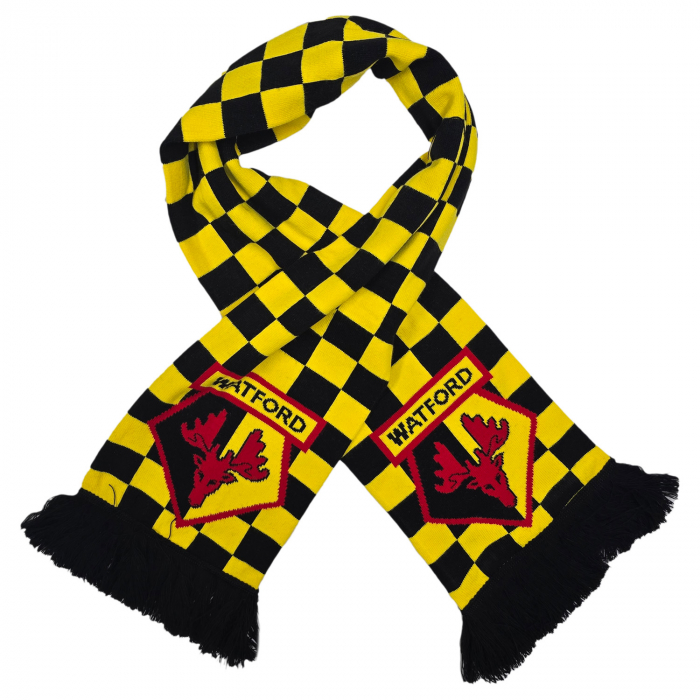 WATFORD CHECKBOARD SCARF