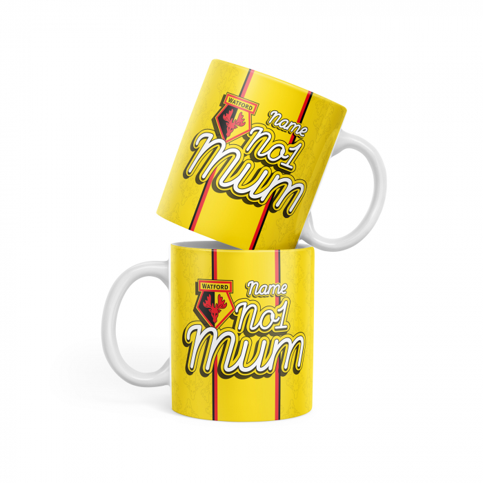 NO1 MUM PERSONALISED MUG