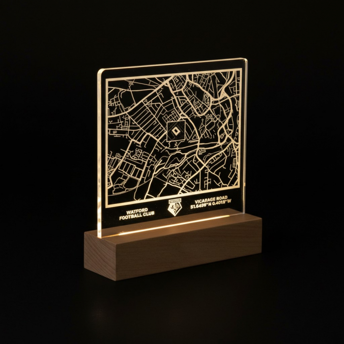 MAP LED ACRYLIC LIGHT