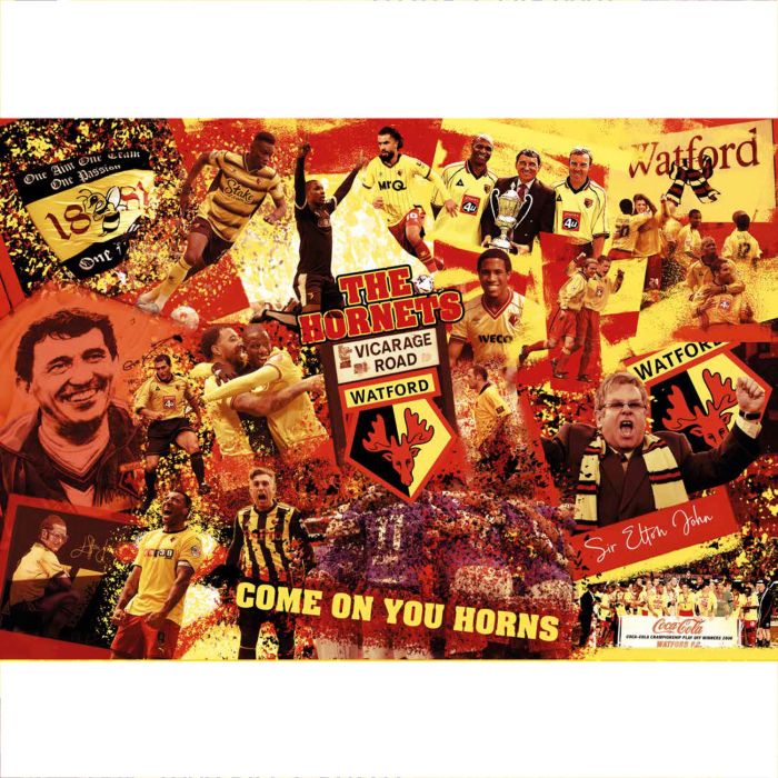 1000 PC CLUB LEGEND MONTAGE JIGSAW PUZZLE