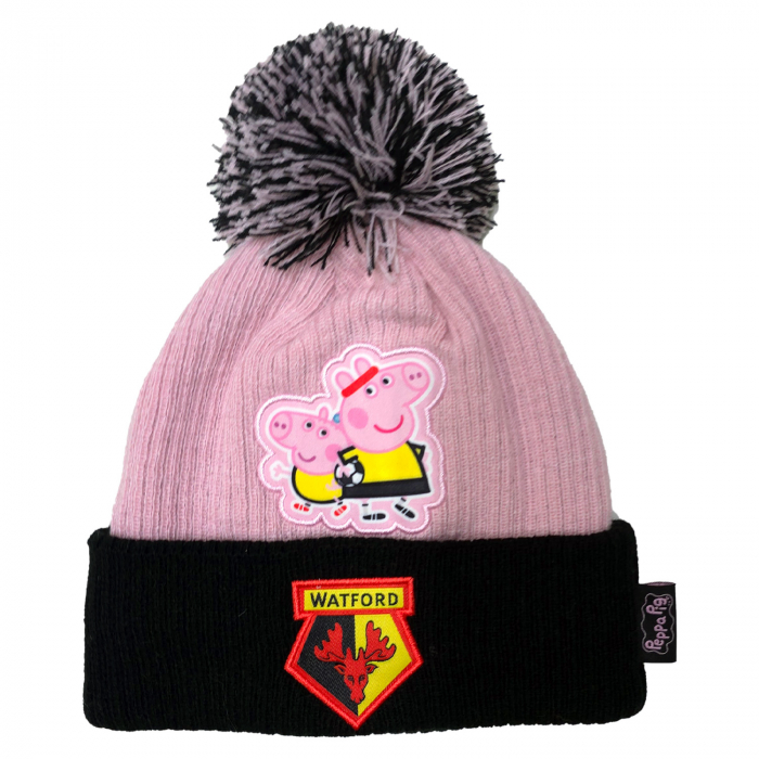 WATFORD x PEPPA PIG PINK BEANIE