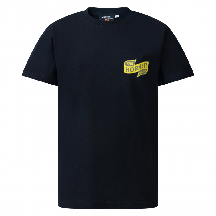 JUNIOR CHEQUERED BACK PRINT TEE