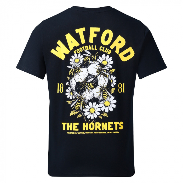 ADULTS FLORAL BACK PRINT TEE