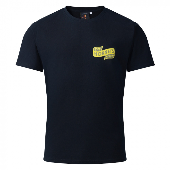ADULTS CHEQUERED BACK PRINT TEE