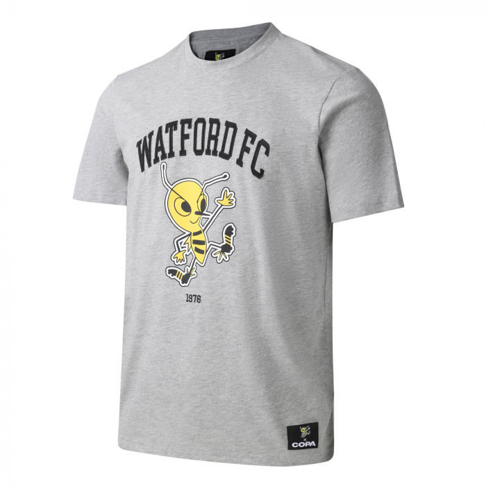 HAPPY HORNET GREY TEE