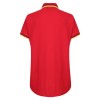 WOMENS CORE TIPPED POLO RED