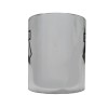 SILVER METALLIC MUG