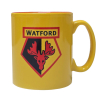 YELLOW CREST RED LIP MUG