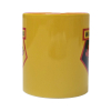 YELLOW CREST RED LIP MUG