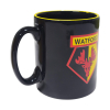 BLACK CREST YELLOW LIP MUG