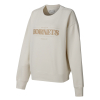 WOMENS LOGO ECRU SWEAT