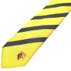 YELLOW STRIPED TIE