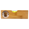 BAMBOO SPIRIT LEVEL & BOTTLE OPENER