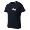 ADULTS CHEQUERED BACK PRINT TEE