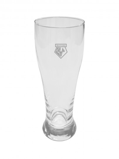 ETCHED PILSNER PINT GLASS