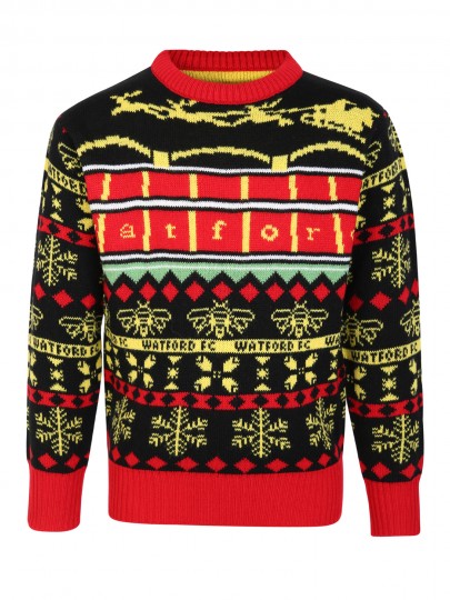ADULT VICARAGE ROAD SLEIGH CHRISTMAS JUMPER