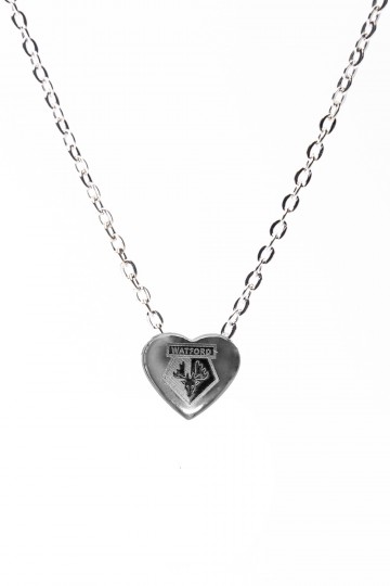 STAINLESS HEART NECKLACE AND CHAIN