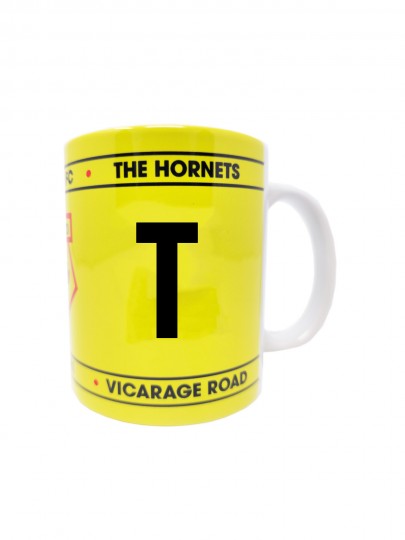 INITIAL MUG LETTER T