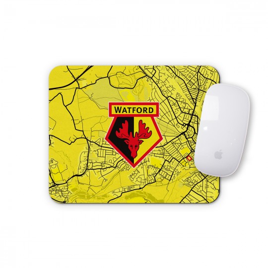 WATFORD MAP MOUSE MAT