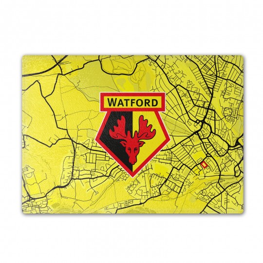 WATFORD MAP CHOPPING BOARD