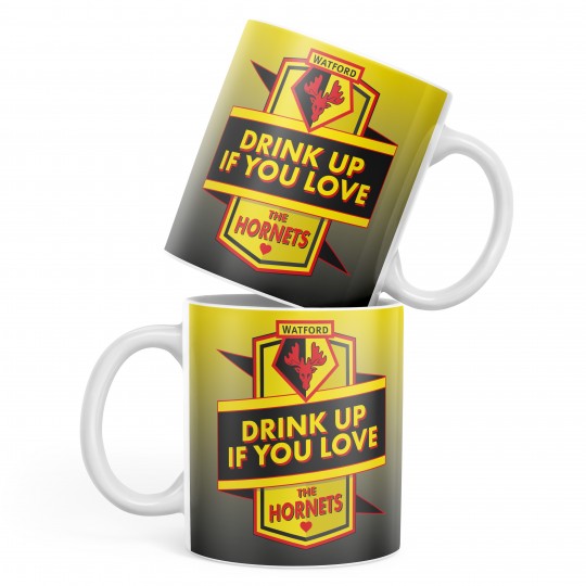 DRINK UP WATFORD MUG