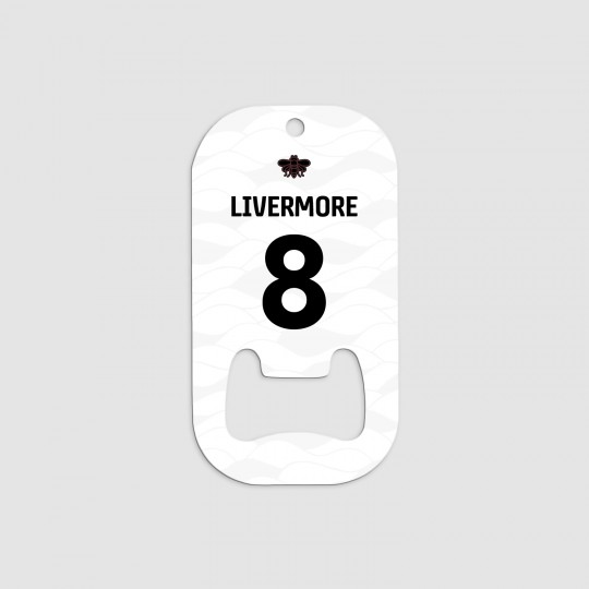 LIVERMORE PLAYER BOTTLE OPENER