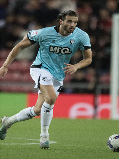 HOEDT MATCH WORN THIRD SHIRT VS SUNDERLAND