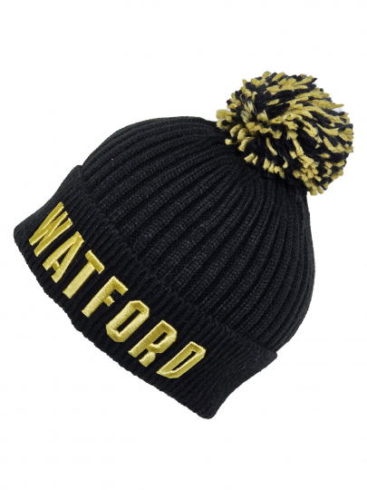 Watford F.C. Knitted Hat TU Official Merchandise