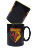 BLACK CREST YELLOW LIP MUG