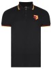 ADULT CORE TIPPED POLO BLACK