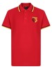 JUNIOR CORE TIPPED POLO RED