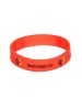 RUBBER RED WRISTBAND