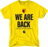 ADULT YELLOW WE ARE BACK TEE