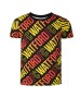 DIAGONAL PRINT TEE