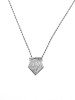 STAINLESS CREST PENDANT AND CHAIN