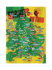 HORNETS ON TOUR SCRATCH MAP