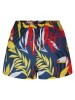 WOMENS HAWAIIAN FLORAL SHORTS